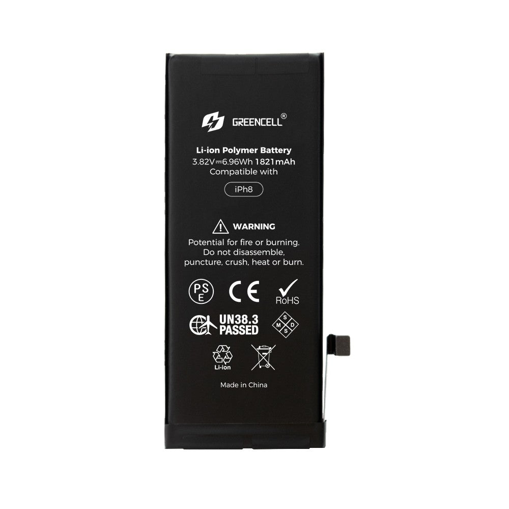 (Standard Capacity 1821mAh) iPhone 8 Replacement Battery with Adhesive Strips (Standard Capacity 1821mAh) iPhone 8 Replacement Battery with Adhesive Strips